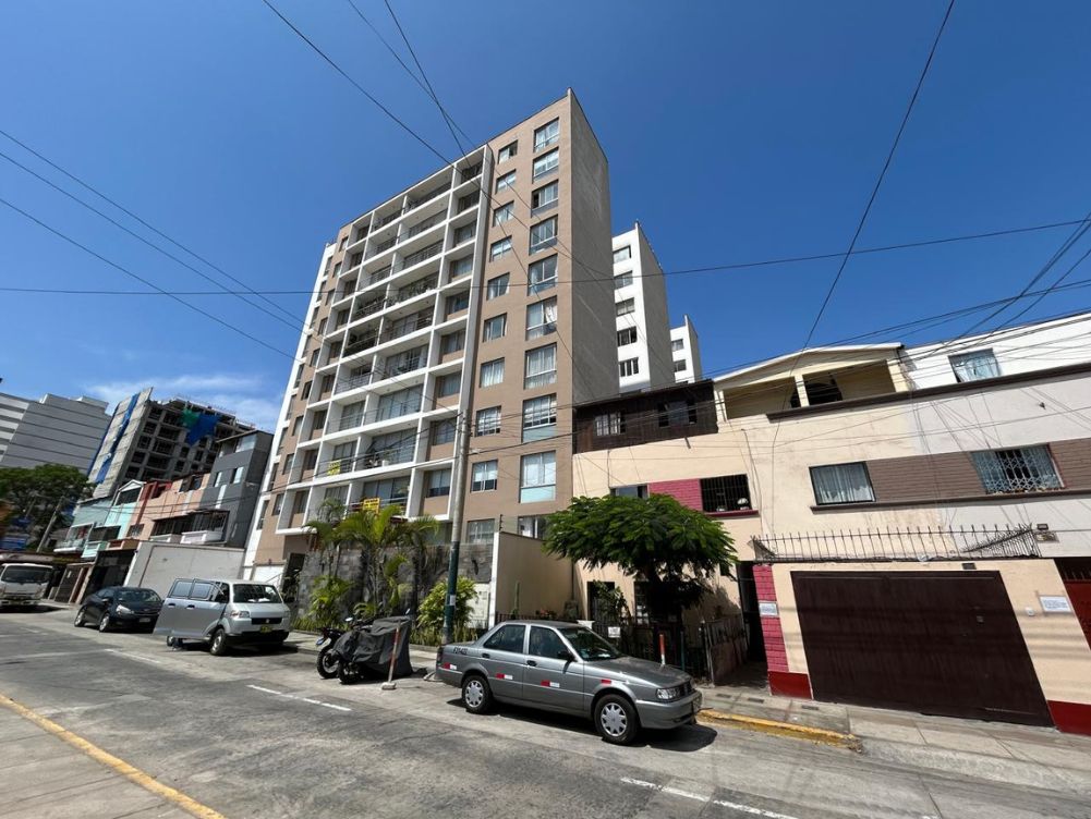 Departamento en Moderno Edificio Multifamiliar en Jesús María