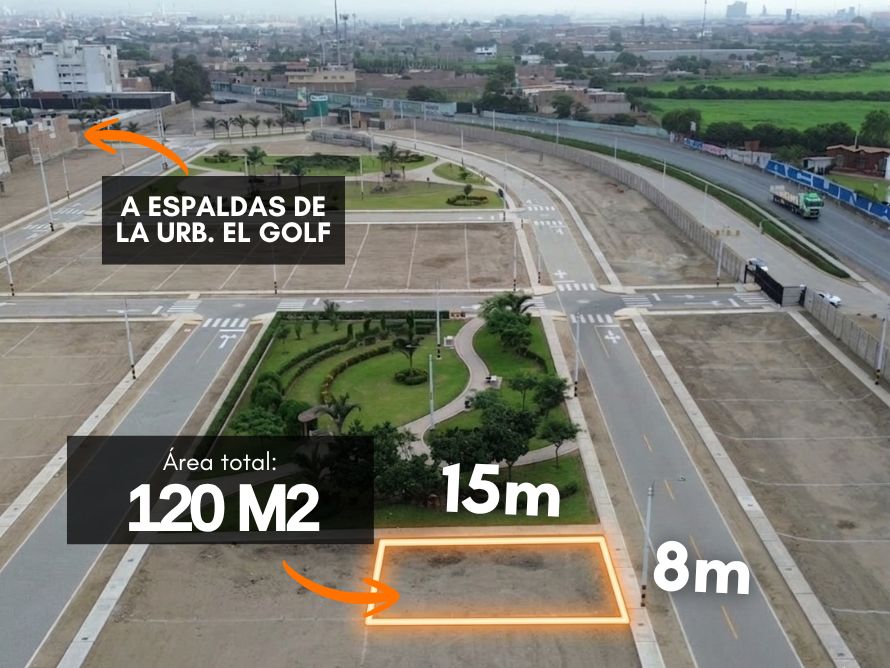 Venta de Terreno en Urb. Nuevo Golf